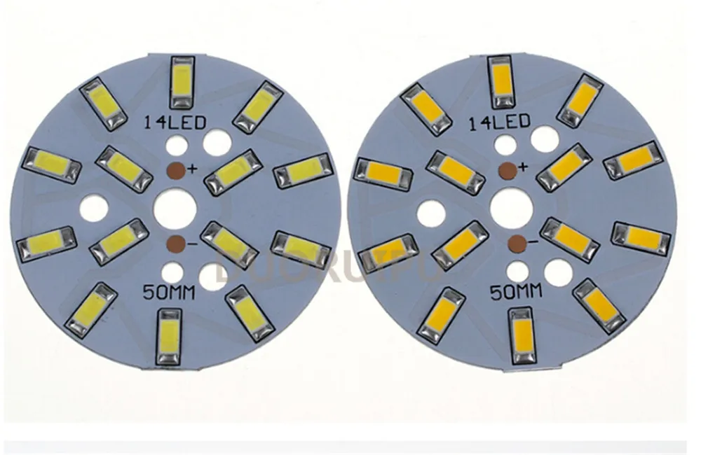 7 Вт SMD 5730 LED cob Чип модуль лампы панель (пластина) Теплый 3000k/белый 6000k 700 840LM