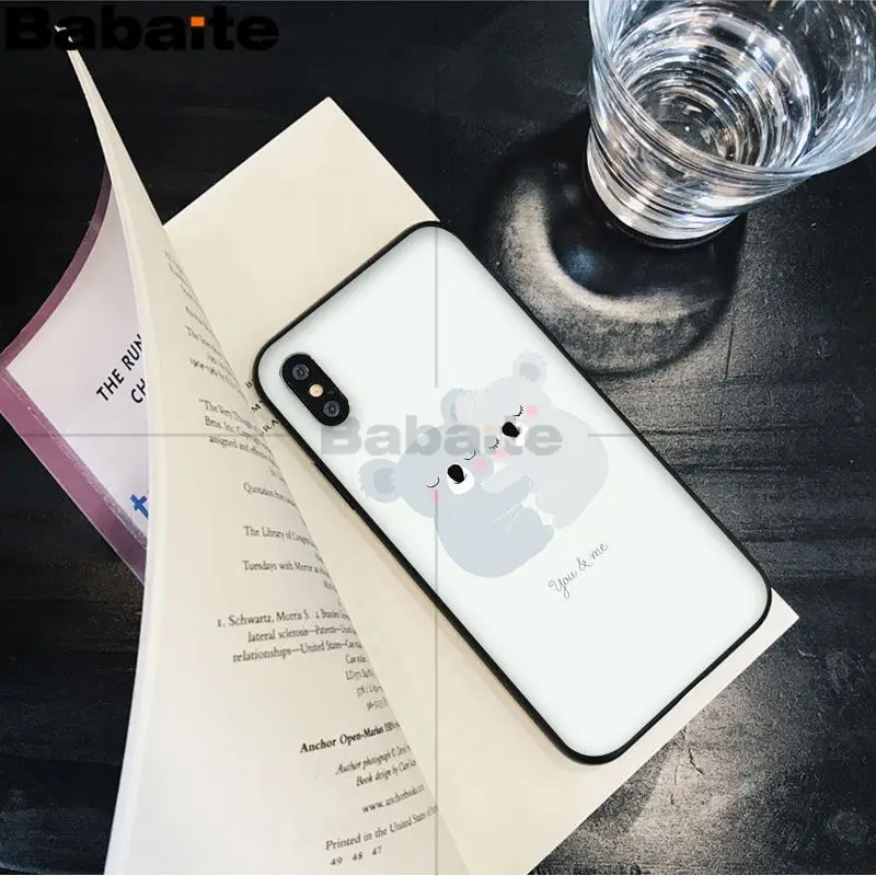 Животный коала Топ детальный популярный чехол для телефона iPhone8 7 6 6S Plus X XS MAX 5 5S SE XR
