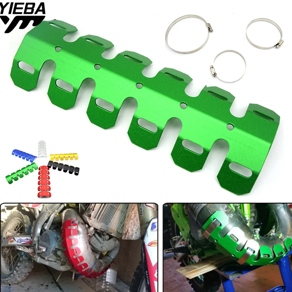 Для Kawasaki ZX6R ZX7R ZX10R ZX14R NINJA650R Z800 Z1000 yamaha mt09 07 BMW R1200RT выхлопной протектор глушителя