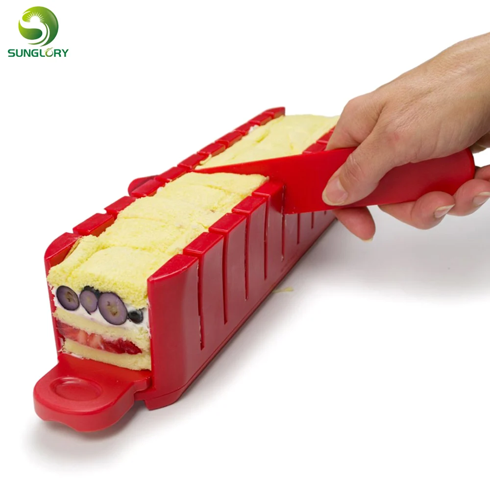

Stackable Appetizer Maker Cake Divider Slicer Cutter To Make 11PCS Cakes In 5 Minutes Fondant Baking Cake Tools Kitchen Gadgets