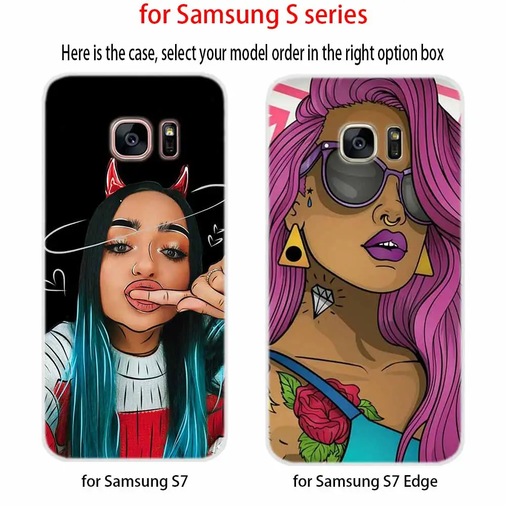 Чехол для Samsung Galaxy S8 S9 S10 S20 S21 Plus Uitra Lite Ultra Cover S10E S7 Edge Uitra|Бамперы| |