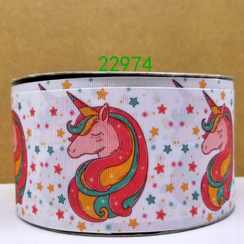 Бесплатная доставка 50 ярдов мультфильм печатных grosgrain ленты 22949 | Дом и сад