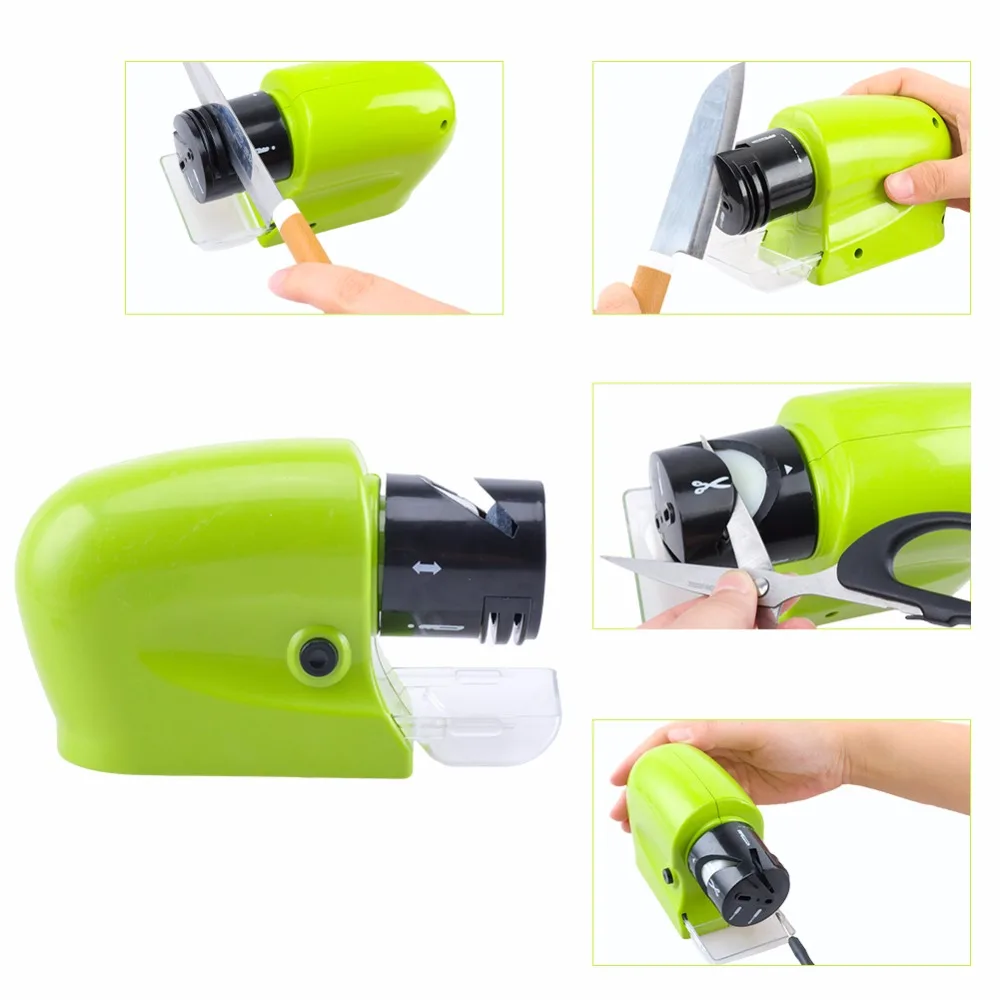 Электрическая точилка Multi function автоматический точильный камень для дома ножей