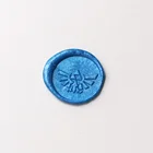 Мини-штамп Triforce с орлом, позолоченный штамп zelda, подарок для гиков, сургуч