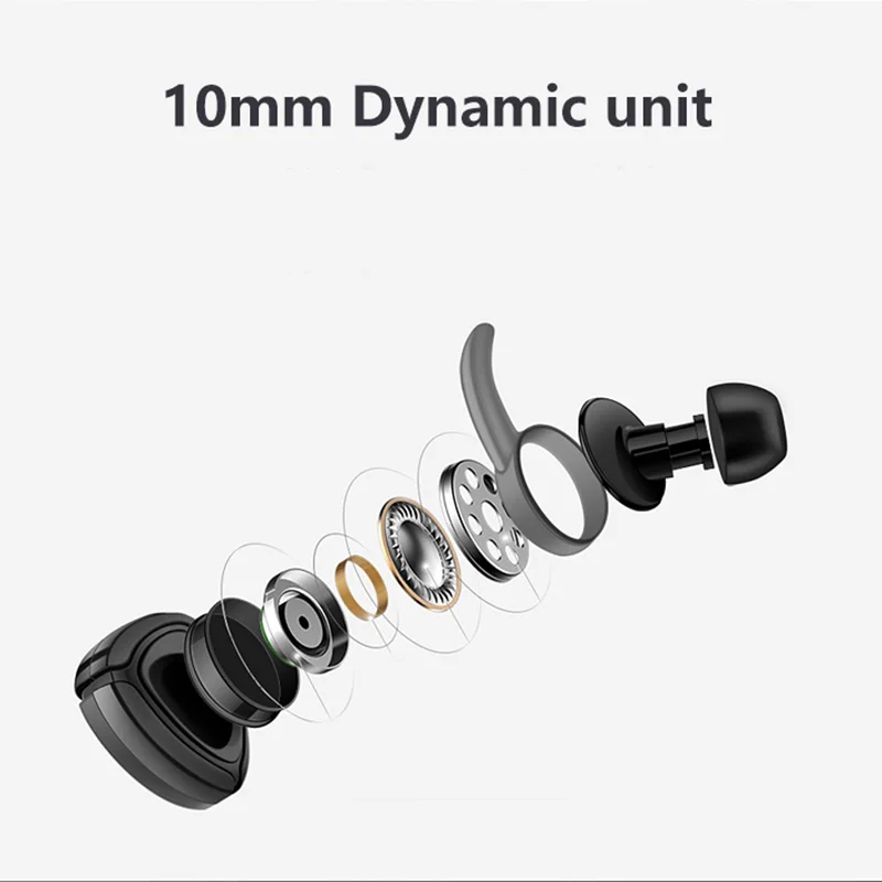 Беспроводные наушники с громкой связью, Bluetooth, деловые, одиночные, мини, невидимые, с шумоподавлением, Bluetooth, стерео наушники, гарнитура, водонепроницаемые