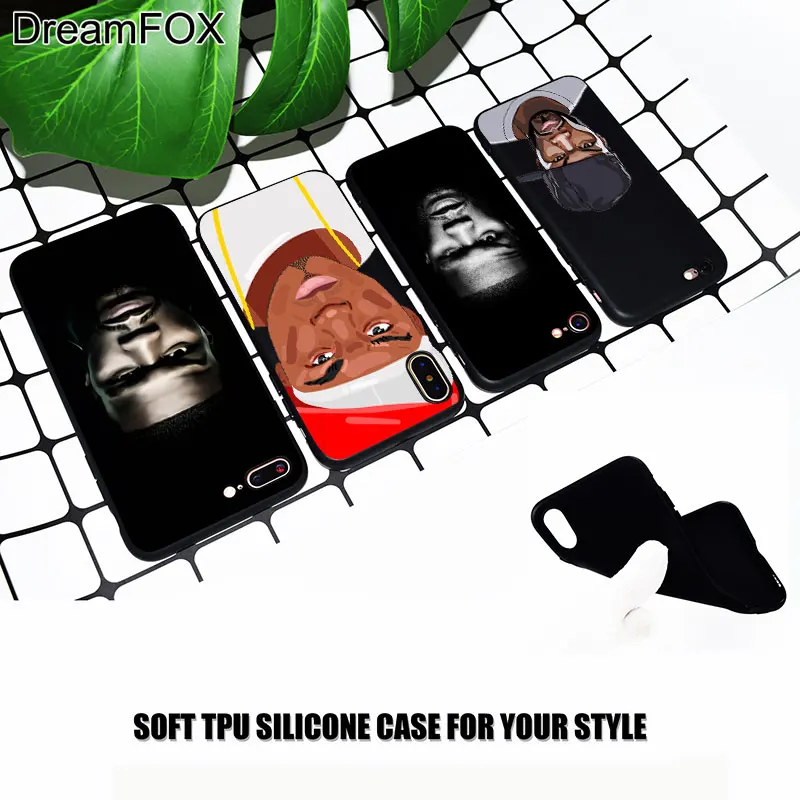 M365 50 Cent Black Soft TPU Silicone Case Cover For Apple iPhone 11 Pro XR XS Max X 8 7 6 6S Plus 5 5S 5G SE |