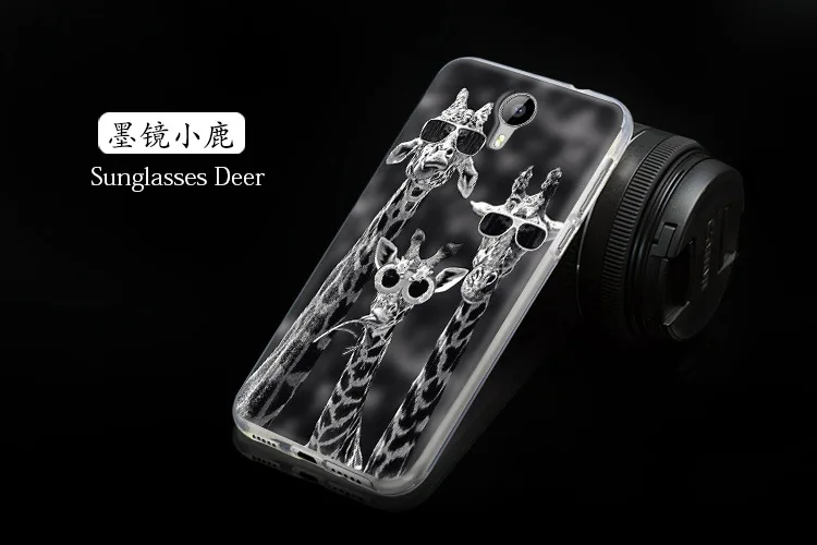 Для Fundas HOMTOM HT3 силиконовый чехол цветной рисунок мультяшный мягкий tpu для Pro