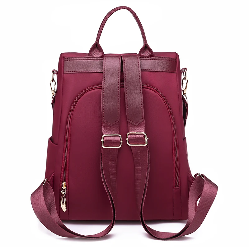 8 цветов женские рюкзаки из ткани Оксфорд женский рюкзак с защитой от кражи 2019