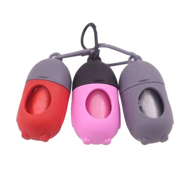 Penguin Shape Pet Dog Poop Bag Dispenser Waste Garbage Bags Carrier Holder Pets Products DOGGYZSTYLE | Дом и сад