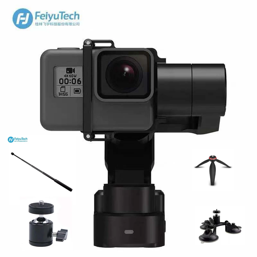 Водонепроницаемый 3-осевой стабилизатор FeiyuTech WG2X Feiyu переносной шарнирный для Gopro