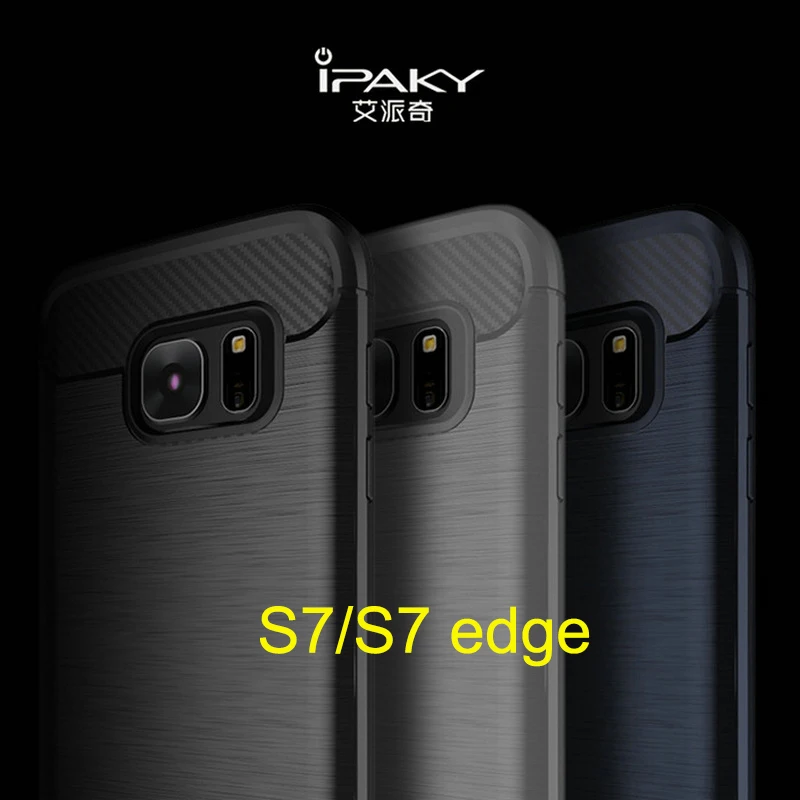 Чехол iPaky силиконовый чехол на samsung Galaxy S6 S7 край S8 S9 S10 Plus/iPhone 6 S, 7, 8, 9, 10, S8plus S9plus S10Plus 4/6 64/128/256 ГБ