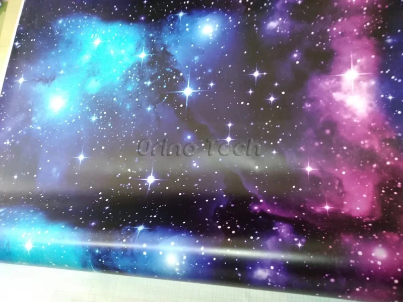 ORINO Stickerbomb Galaxy Глянцевая Обертка пленка Sky Starry Виниловая для мотоцикла автомобиля