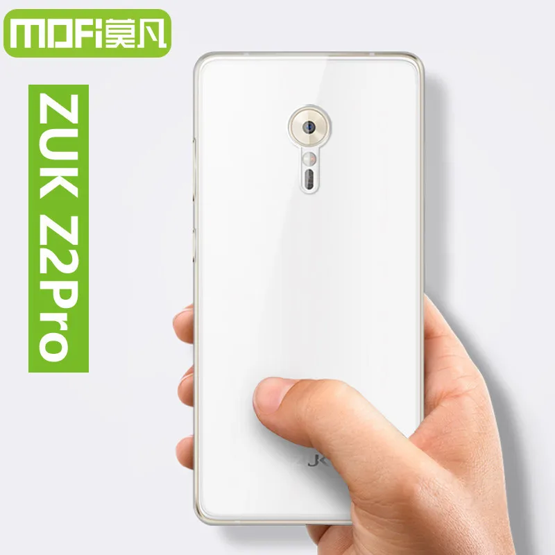 Zuk Z2 Pro силиконовый чехол крышка MOFI original Lenovo zuk Чехол мягкая Вернуться ТПУ Coque