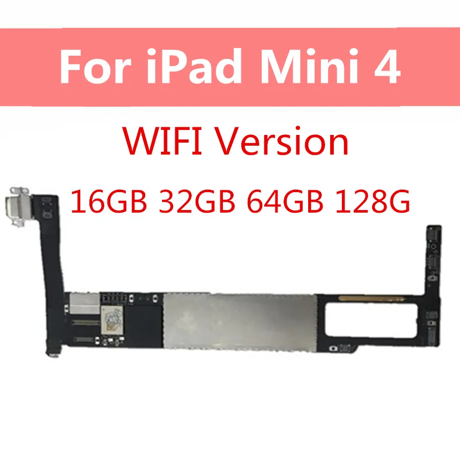 Материнская плата для iPad Mini 4 разблокированная материнская wifi версия логическая