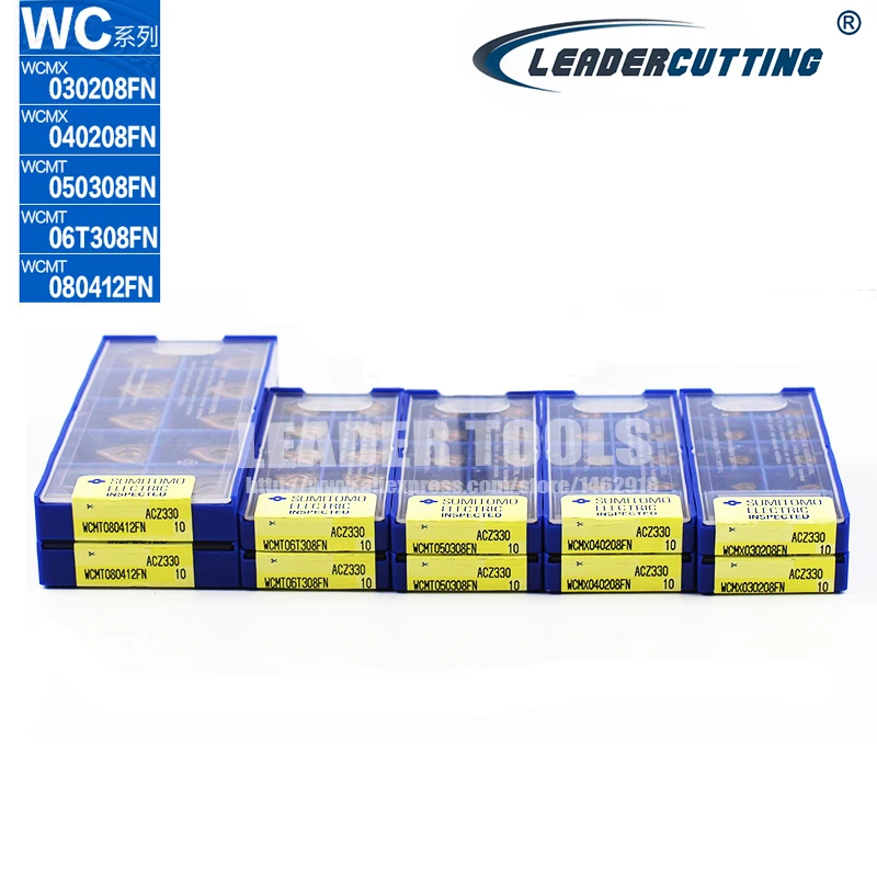Карбидные вставки для дрели WCMX030208FN WCMX040208 WCMT050308 WCMT06T308 WCMT0804FN Чик 330*10 шт. подходит