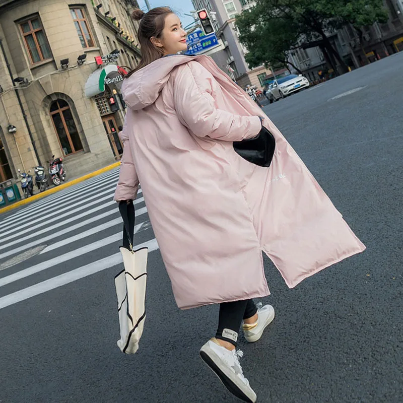 Женская куртка с хлопковой подкладкой для зимы 2018 Mujer Invierno утепленная