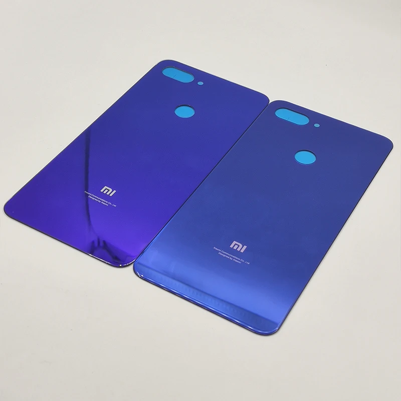 Стеклянный чехол для Xiaomi mi 8 Lite задняя крышка батарейного отсека защитный