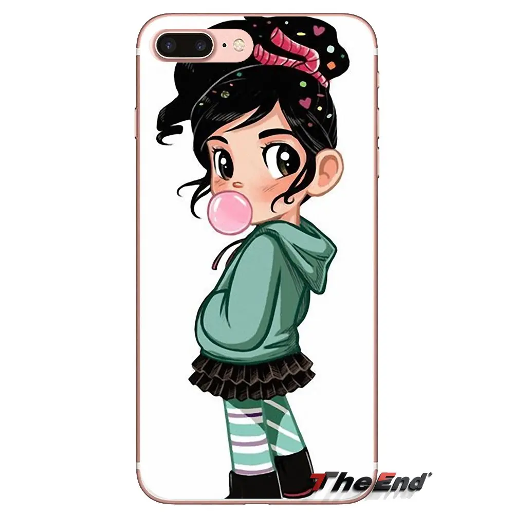 Для LG G3 G4 Mini G5 G6 G7 Q6 Q7 Q8 Q9 V10 V20 V30 X Power 2 3 K10 K4 K8 2017 Vanellope Von Schweetz разрушить его Ральф
