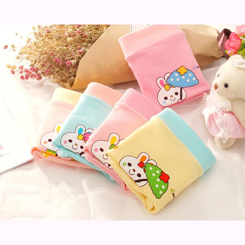 

New arrived Girls Underwear Free Shipping lovely Kids cotton character children short boxer panties 5pcs/lot 4-10year
