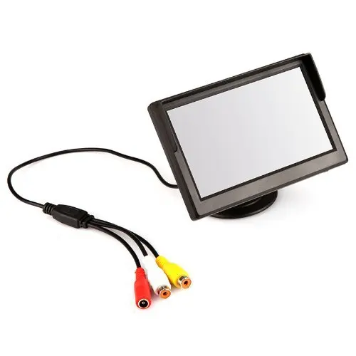5 дюймов TFT ЖК-дисплей 800x480 цифровой Панель Цвет автомобиля Мониторы заднего вида