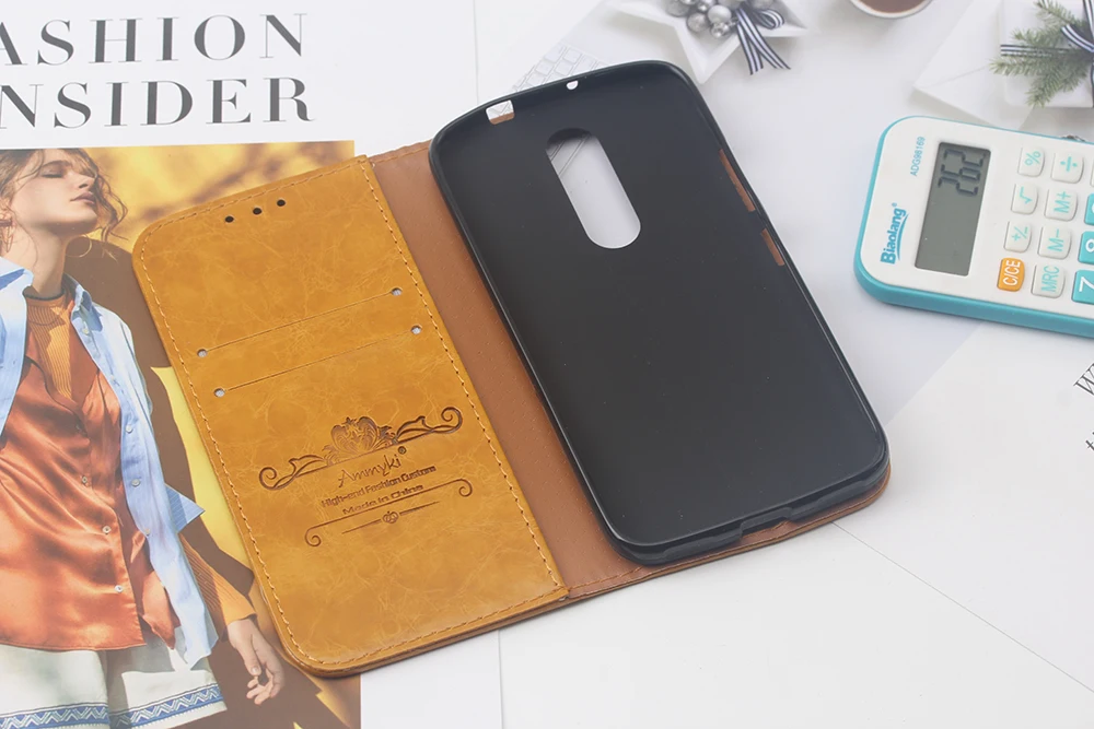 AMMYKI популярный Роскошный Тонкий твил Флип кожаный качественный 5,5 'для Motorola Moto M XT1662 задняя крышка для телефона 5,5' для 5,5 'для Moto M Чехол