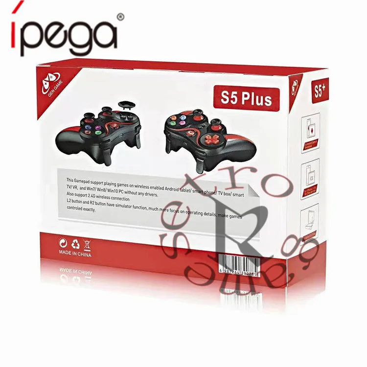 Беспроводной игровой контроллер GEN GAME S S5 plus, встроенная функция Bluetooth, встроенный аккумулятор, Поддержка IOS/Android с держателем