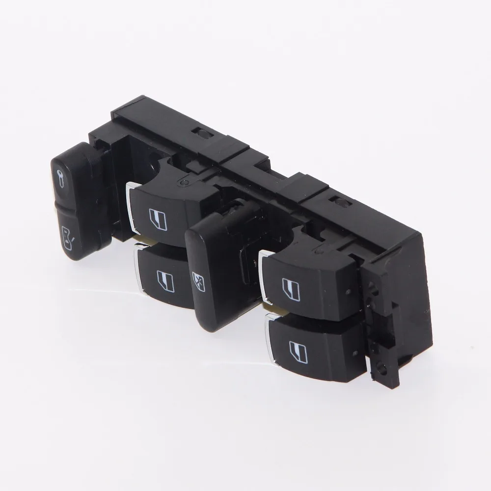 5PCS Brand New Chrome Driver Side Master Window Controller Switch for VW GTI Golf 4 Jetta MK4 Bora Beetle Passat B5 3BD 959 857 |