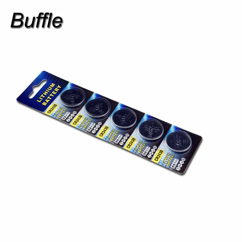 20 шт./4 упаковки кнопочные элементы питания LiMnO2 270 мАч 3 в CR2430|coin battery|button cell batterybutton |