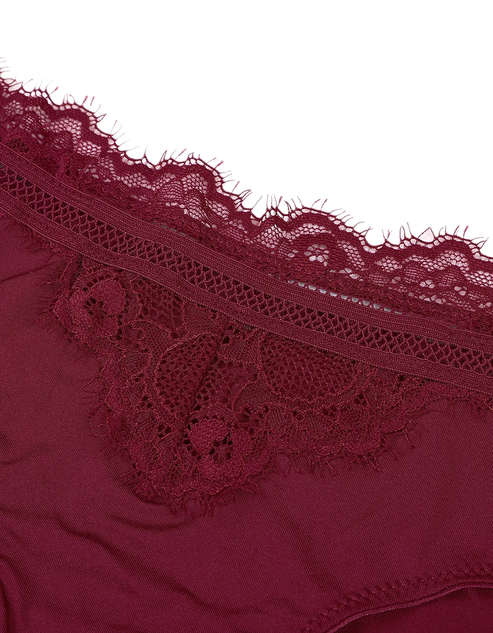 ATTRACO женские кружевные сексуальные хипстерское нижнее белье V String женские трусики трусы из мягкого хлопка для кожи, 4 упаковки, дышащие