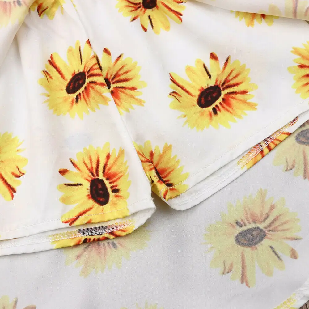 Летняя Повседневная хлопковая одежда для маленьких девочек комбинезон с