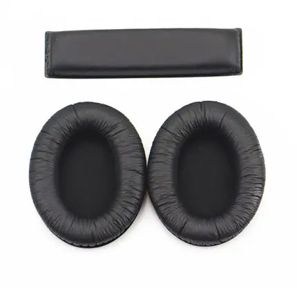 Амбушюры подушке оголовье Пена Обложка для Sennheiser HD418 HD428 HD438 HD448 HD 419 429 439 449 гарнитура наушники - Цвет: wrinkled group