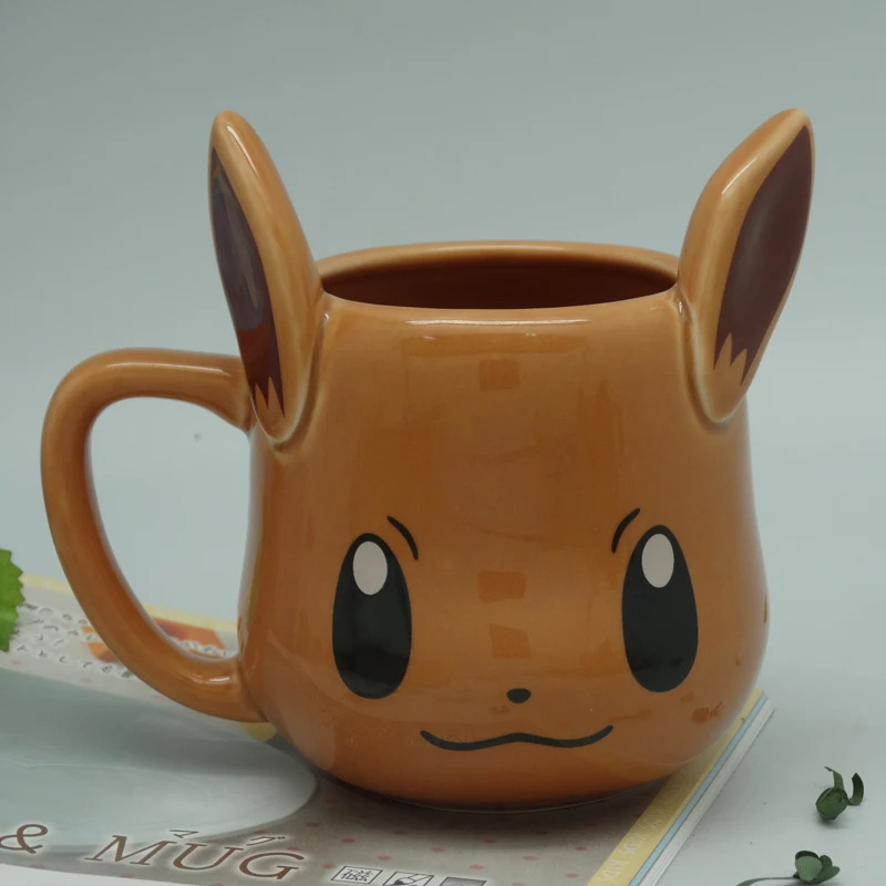 Pocket Monsters Kawaii кружки с изображением Пикачу керамическая чашка кофейные молочные