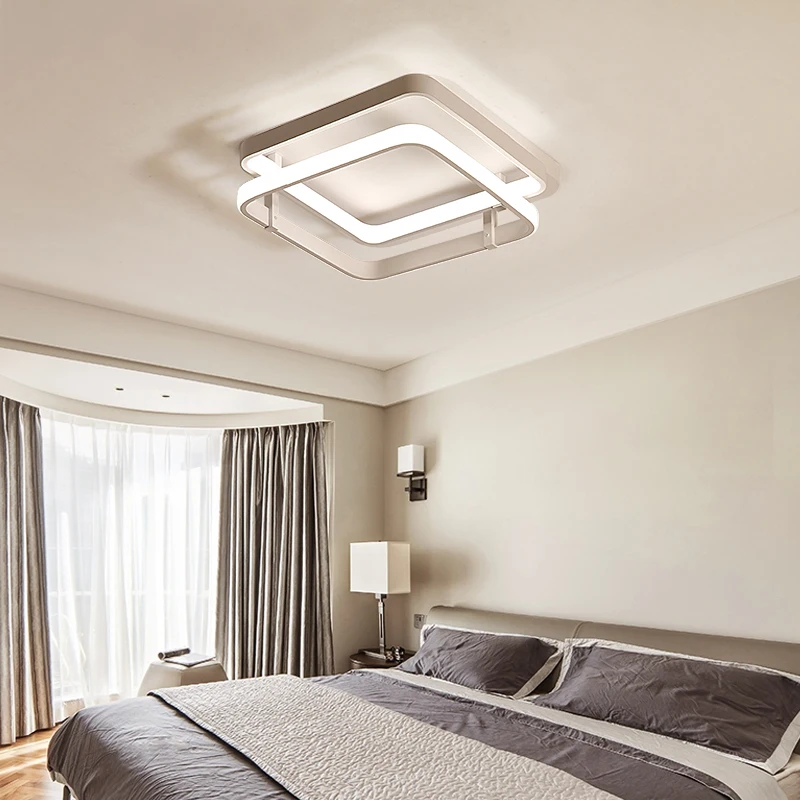 Светодиодный потолочный светильник Chandelierrec Moden AC85 265V алюминиевый для гостиной