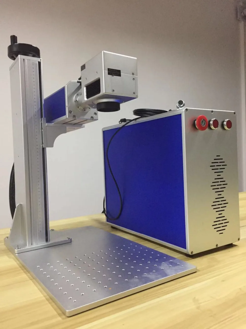 Портативная Лазерная Маркировочная/гравировальная машина высокой точности 20 Вт