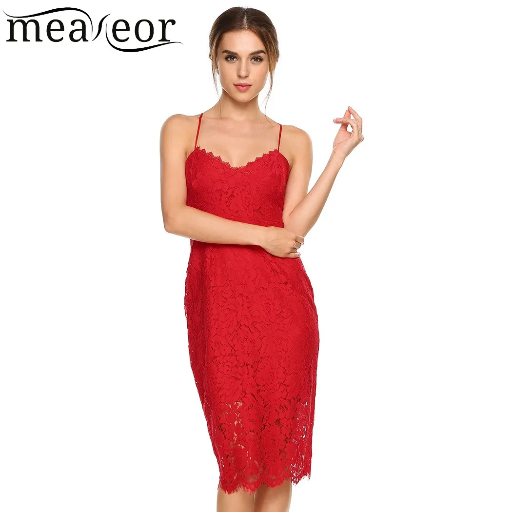 Meaneor/платье на завязке с открытой спиной и бретельками тонких бретельках женские