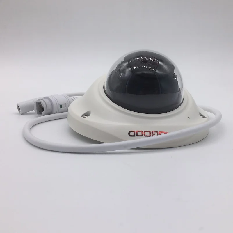 HIKVISION NVR Plug-Play Wide-Angle 2MP IP Dome Camera for Elevator Built-in Mic Support Dahua ONVIF Protocol PoE IR | Безопасность и
