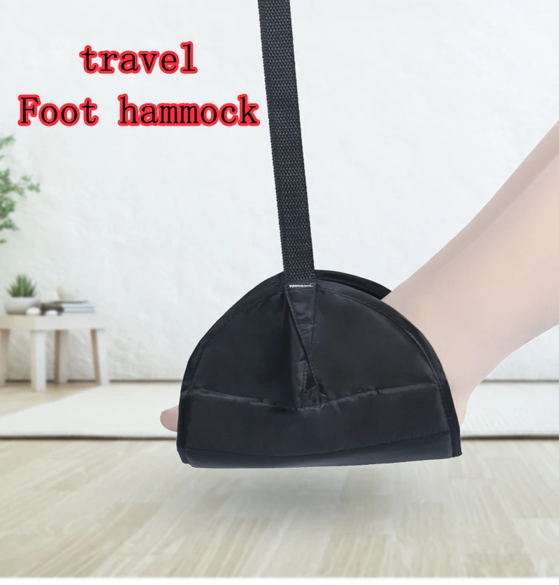Foot Rest Portable Travel Footrest Flight Carry-on Foot Rest Office Feet Rest Leg Hammock Travel Accessories Footrest Hammock