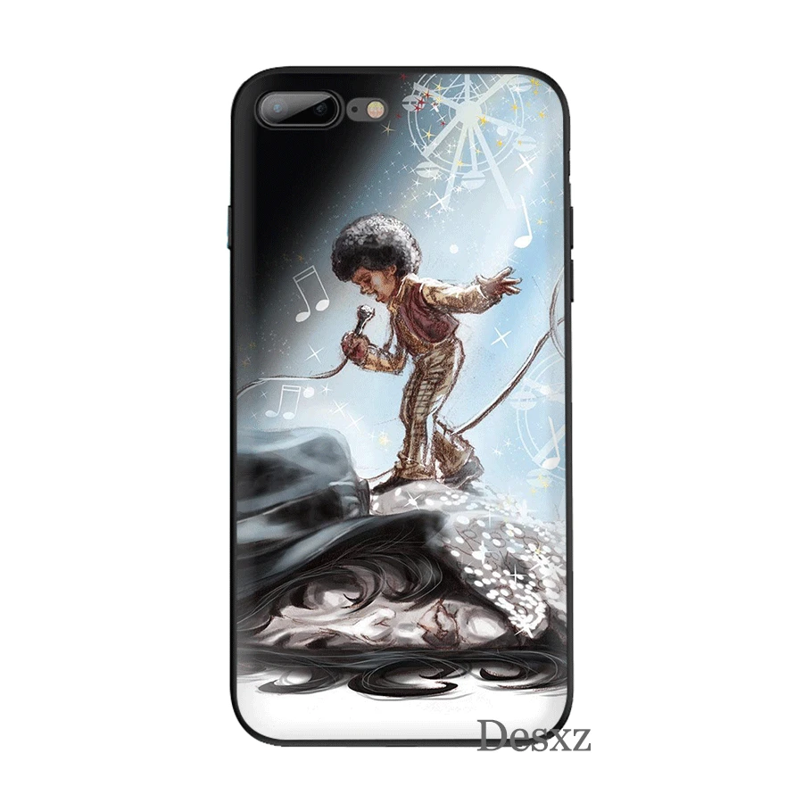 B7 Силиконовый ТПУ чехол для телефона Майкл Джексон для iPhone 11 Pro X XS Max XR iPhone 6 6s 7 8 Plus 5 5S SE защитный чехол - Цвет: B7