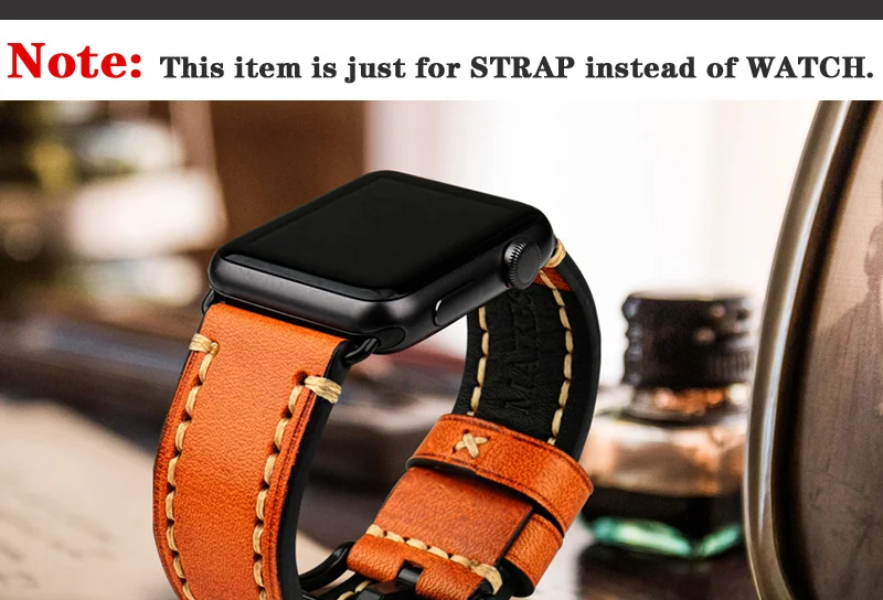 MAIKES кожаные ремешки для часов Apple Watch Band Series 44 мм 40 мм аксессуары для часов Ремешок для часов аpple 42 мм 38 мм iWatch 4 3 2 1