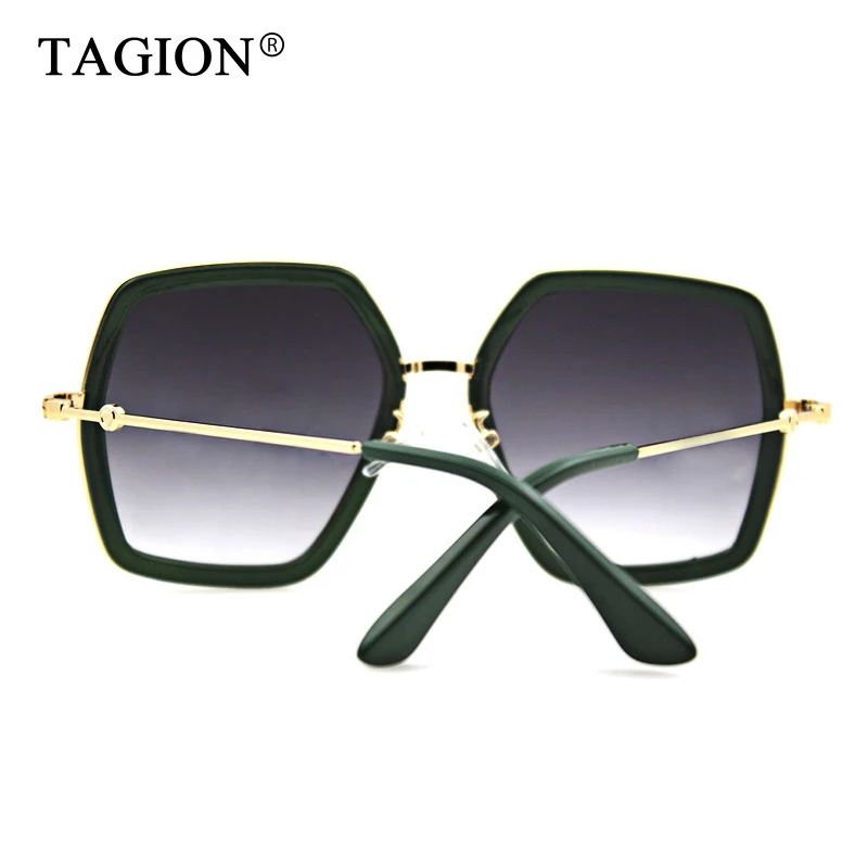 Модные солнцезащитные очки для женщин 2018 большие в оправе с коробкой вечеринок