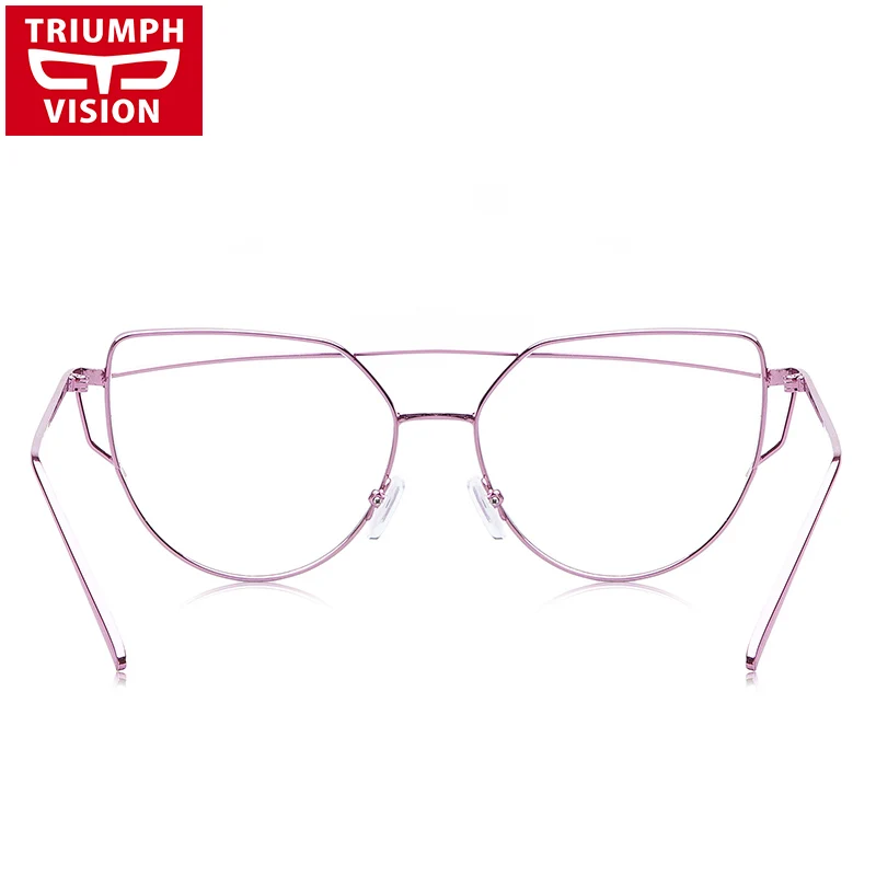 Оправа для очков TRIUMPH VISION кошачий глаз с прозрачными линзами оправа близорукости