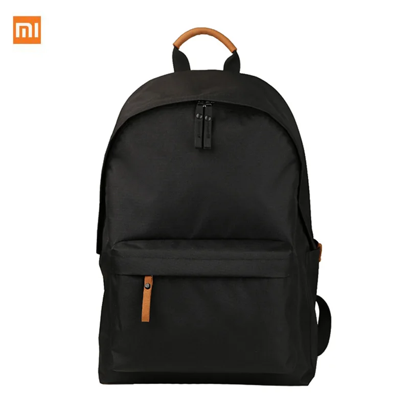Черный Xiaomi mi рюкзак, Классические школьные рюкзаки, вместительная Студенческая сумка для ноутбука, мужские женские сумки для 14-15 дюймового ноутбука xio mi H25 - Цвет: Черный