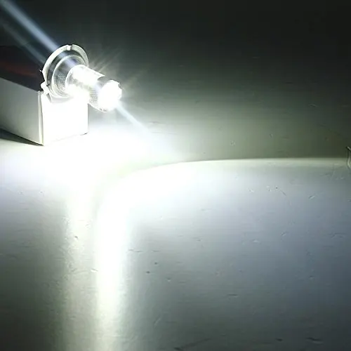 Free Shipping 2pcs Powerful Chips Canbus Error LED High Power White Beam Car Fog Driving Lights Bulbs (H7 (80W)) | Автомобили и