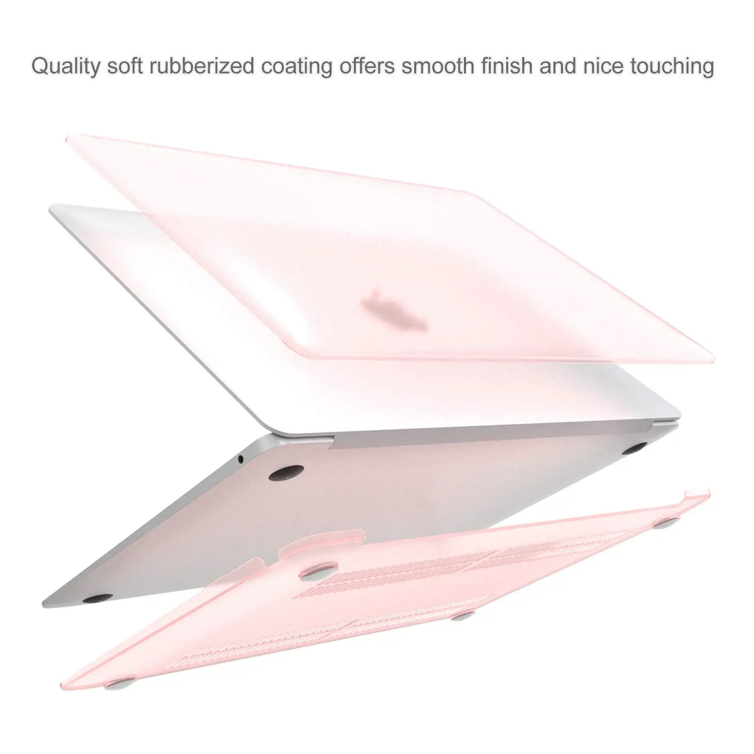 Жесткий чехол с резиновым покрытием для Apple MacBook Air 13-дюймовая модель A1932 Retina Touch ID |