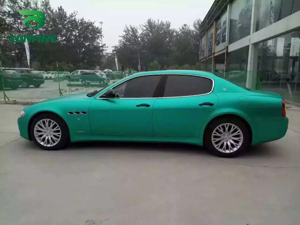 

Car Styling Wrap Matt Ice Green Car Vinyl film Body Sticker Car Wrap with Air Free Bubble for Vehiche Motorcycle 1.52*18M /Roll