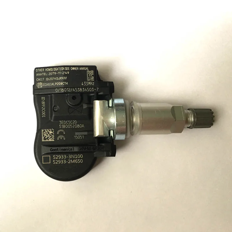 529333N100 52933B1100 TPMS датчик давления в шинах клапан колеса 529332M650 для hyundai Sonata Equus Santa для Kia Carens Ceed Fe