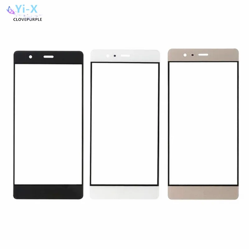 Для Huawei P9 Lite переднее внешнее стекло сенсорный экран (без дигитайзера) Запасные
