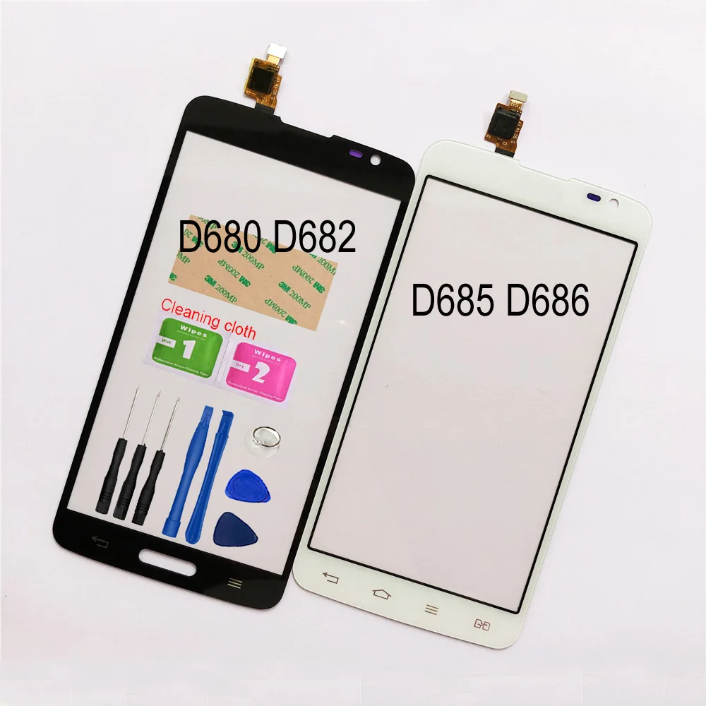 Сенсорный экран 5 дюйма для LG G Pro Lite D680 D682 двойной сенсорный D686 D685 дигитайзер
