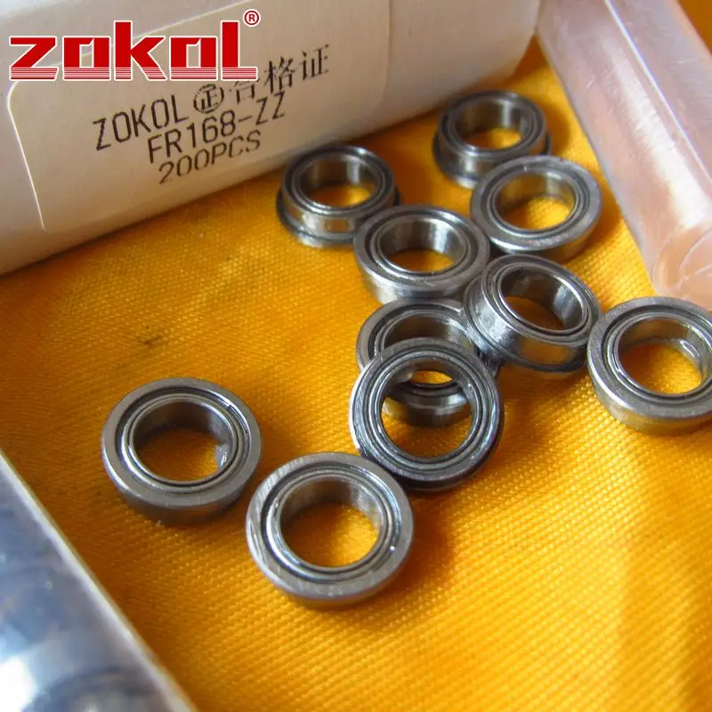 ZOKOL 10 шт. MF52ZZ к MF148ZZ фланцевый подшипник MF63 MF74 MF84 MF83 MF85 MF105 MF106 MF126 MF128 MF137 ZZ радиальный