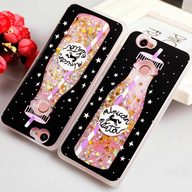 WHAY Quicksand Cases for Huawei Nova Case Glitter Silicon Cute For Shockproof | Мобильные телефоны и аксессуары